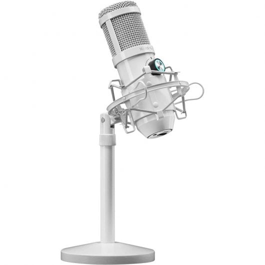 Mars Gaming MMICX Micrófono Profesional USB Blanco