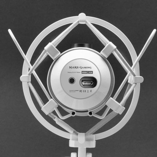 Mars Gaming MMICX Micrófono Profesional USB Blanco