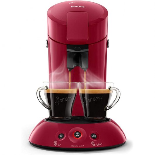 Philips Senseo HD6554/91 Cafetera Roja