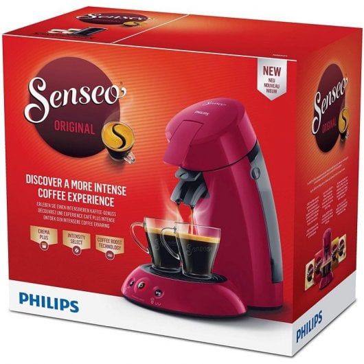 Philips Senseo HD6554/91 Cafetera Roja