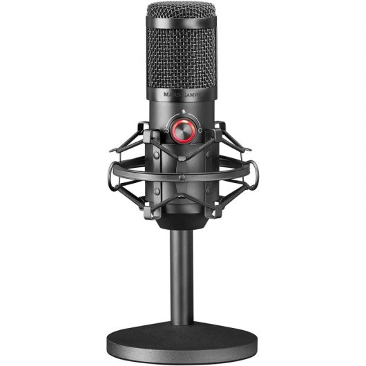 Mars Gaming MMICX Microfone de Estúdio Profissional Preto