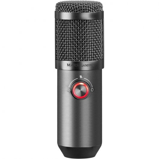 Mars Gaming MMICX Microfone de Estúdio Profissional Preto