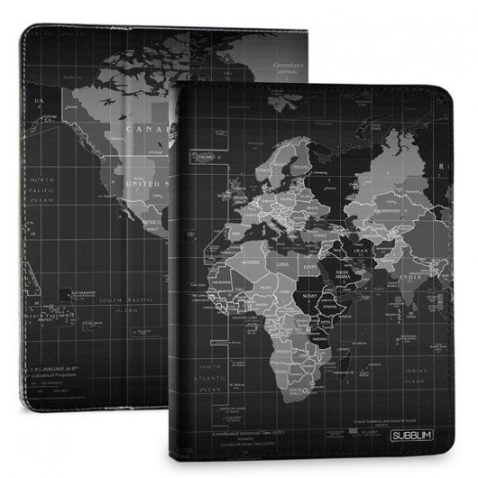 Subblim Trendy Funda Mapamundi para Tablet hasta 10.1"