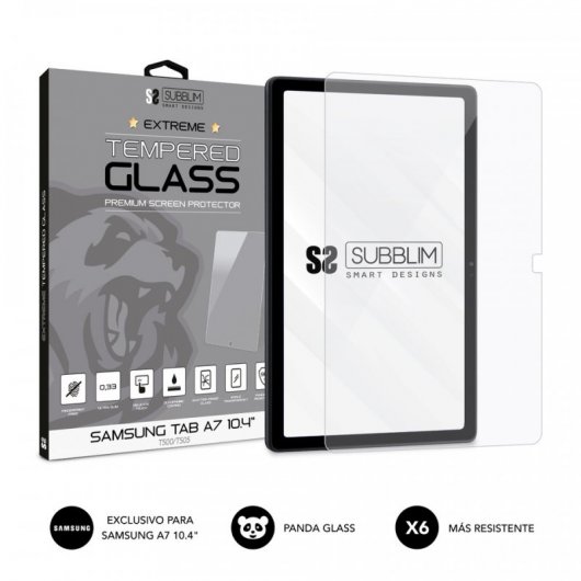 Subblim Extreme Protector Cristal Templado para Samsung Tab A7 10.4"
