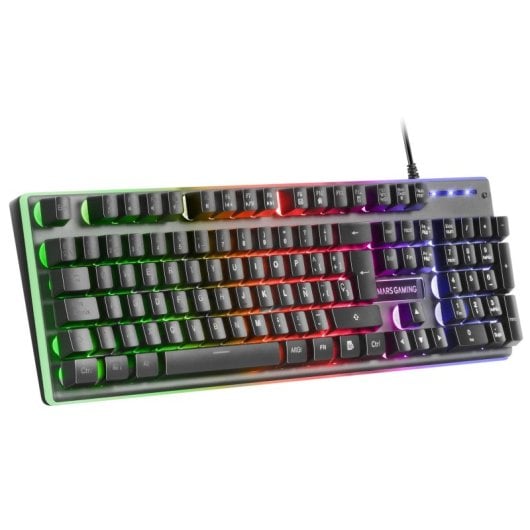 Tastiera da gioco nera Mars Gaming MK220