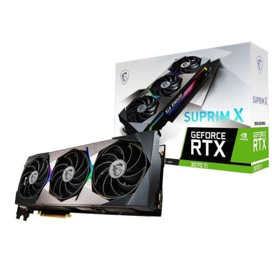 Grafikkarte MSI GeForce RTX 3070 Ti SUPRIM X 8GB GDDR6X