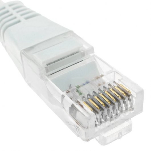 BeMatik RY00300 Cable de Red UTP CAT5E 1m Blanco