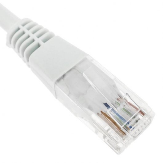 BeMatik RY00300 Cable de Red UTP CAT5E 1m Blanco