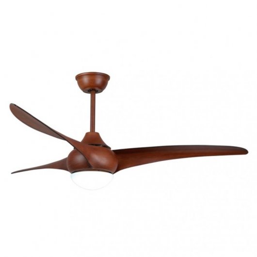 Sulion Galileo Ventilador de Techo con Luz y Mando 68W Marrón