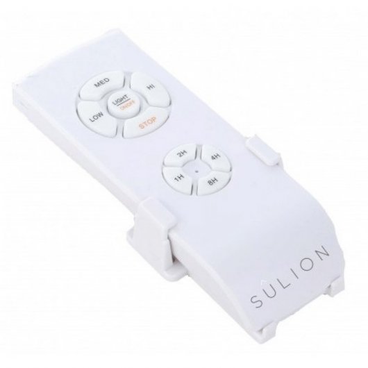 Sulion Galileo Ventilador de Techo con Luz y Mando 68W Marrón