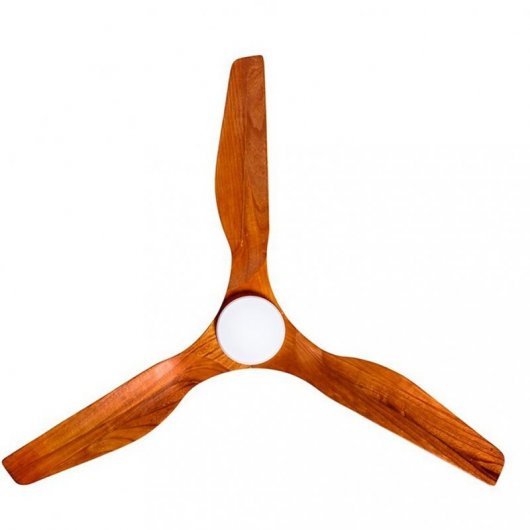 Sulion Maverick Ventilador de Techo con Luz y Mando 26W Madera