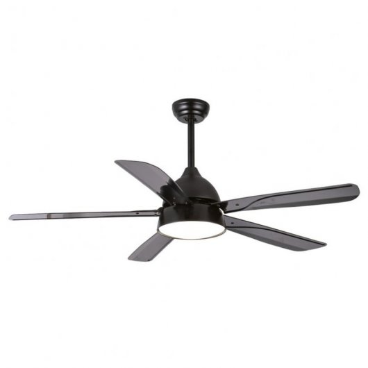 Mimax Shamal Ventilador de Techo con Luz y Mando 65W Negro