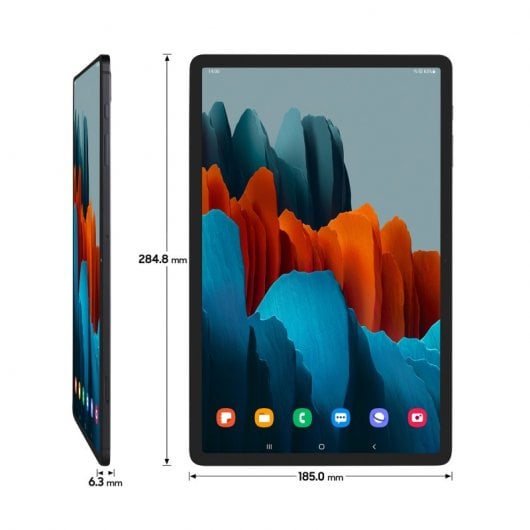 Samsung Galaxy Tab S7 FE 128 GB 5G Nero