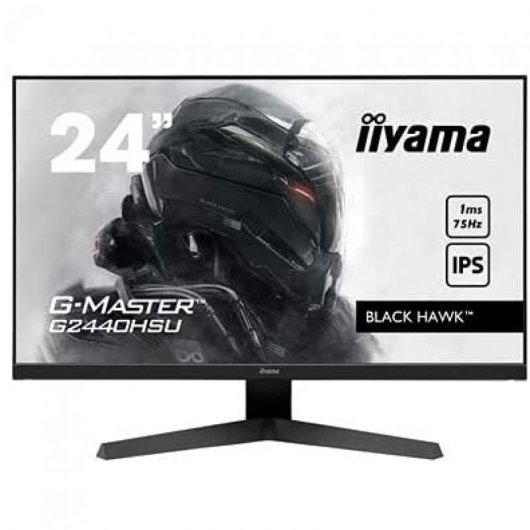 iiyama G-Master Black Hawk G2440HSU-B123.8" LED IPS FullHD 75Hz FreeSync