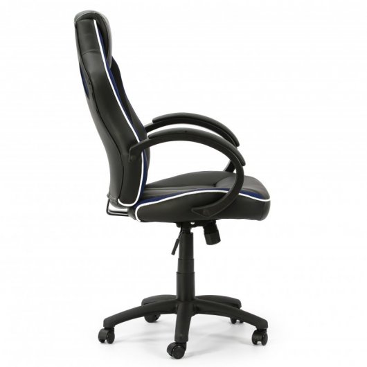 VS Venta-Stock Formula Silla de Oficina Reclinable Negro/Azul