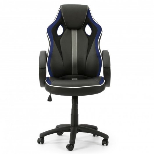 VS Venta-Stock Formula Silla de Oficina Reclinable Negro/Azul