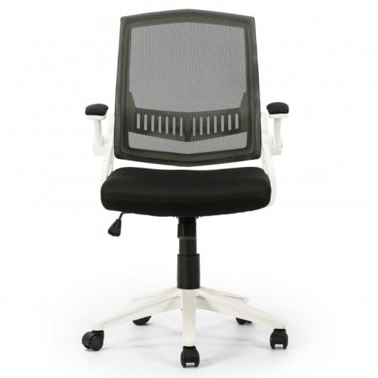 VS Venta-Stock Ergomax Silla de Oficina Reclinable Blanco/Negro