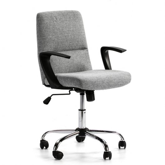 VS Venta-Stock Teo Silla de Oficina Gris Claro