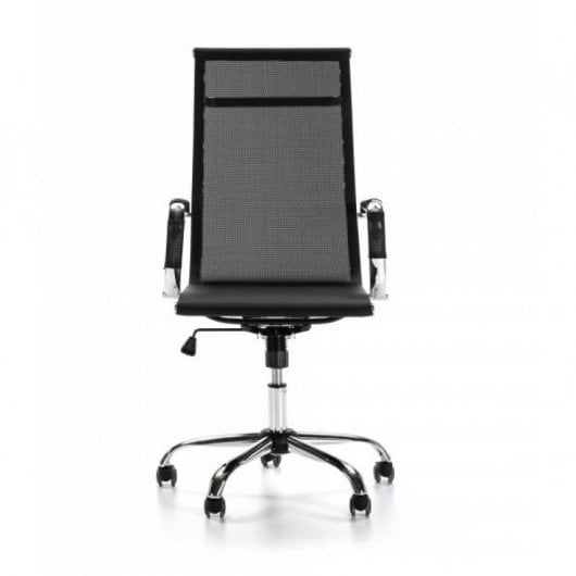 VS Venta-Stock Slim Sillón de Oficina Negro