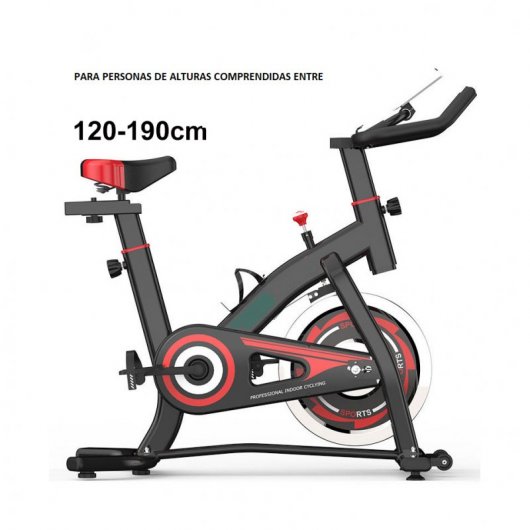 Mugar MG-500 Bicicleta de Spinning Negra