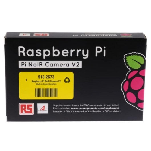 Câmara Raspberry Pi PiNoir Module V2.1 8MP Multicolor Compatível Raspberry Pi