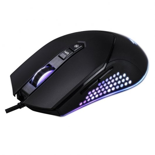 Tempest X6 Guardian RGB Ratón Gaming 10.000 DPI Negro