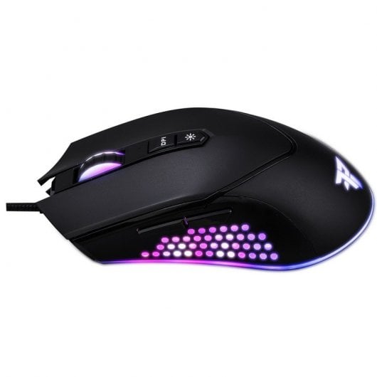 Tempest X6 Guardian RGB Ratón Gaming 10.000 DPI Negro