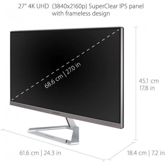 ViewSonic VX2776-4K-MHD 27" LED IPS UltraHD 4K