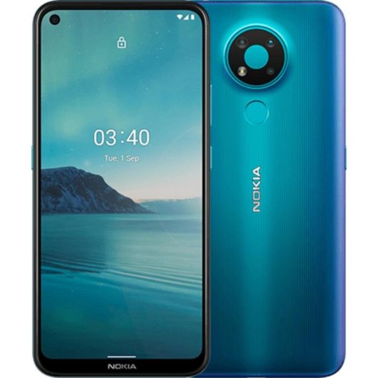 Nokia 3.4 4G 3GB 32GB 6.39" Azul