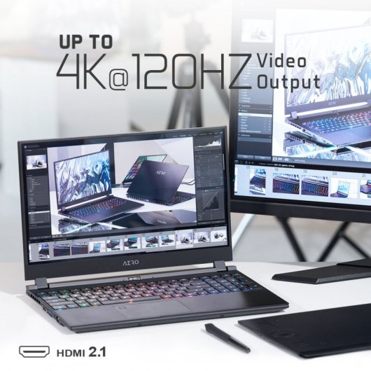 Gigabyte AERO 15 OLED YD-94ES648SP Intel Core i9-11980HK/32GB/1TB SSD+512GB SSD/RTX 3080/15.6"