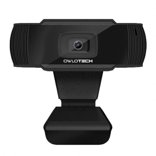 Owlotech Pack Webcam 1080p FullHD + Trípode Adaptable + Cubierta