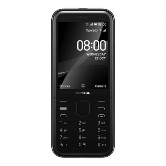 Nokia 8000 4G Negro Libre