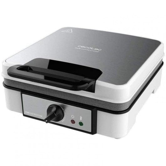 Gofreira Cecotec Fun Gofrestone 4Inox Inox 1200W 4 Gofres Antiderrapante