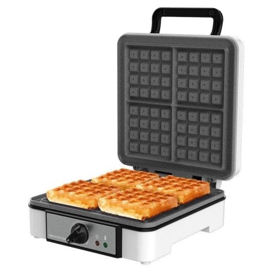 Gofreira Cecotec Fun Gofrestone 4Inox Inox 1200W 4 Gofres Antiderrapante