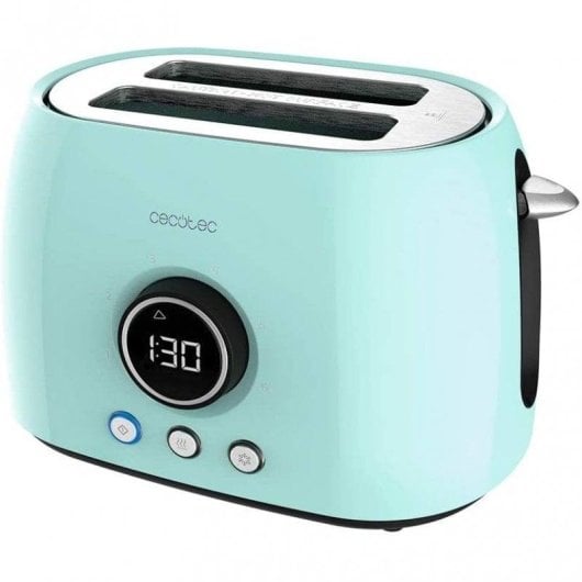 Tostadora Cecotec ClassicToast 8000 Blue Double 2 Schlitze Digital 800 W