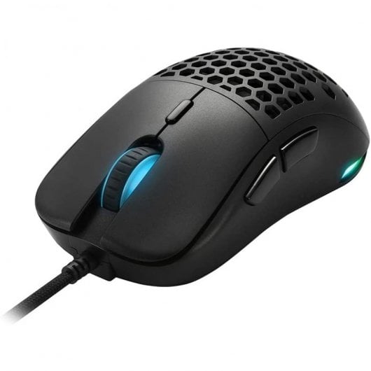 Mouse da gioco Sharkoon Light2 180 12000 DPI Nero