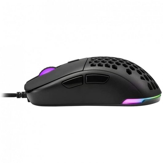 Mouse da gioco Sharkoon Light2 180 12000 DPI Nero