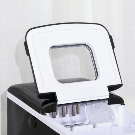 HomCom Máquina de Fazer Gelo 1.8L 120W