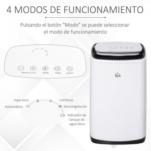 Homcom Deshumidificador 0.8L