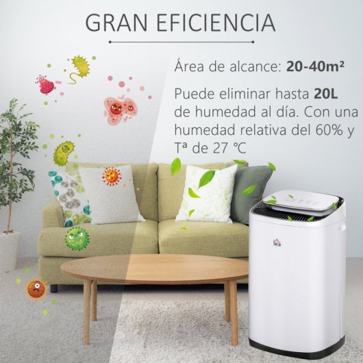 Homcom Deshumidificador 0.8L