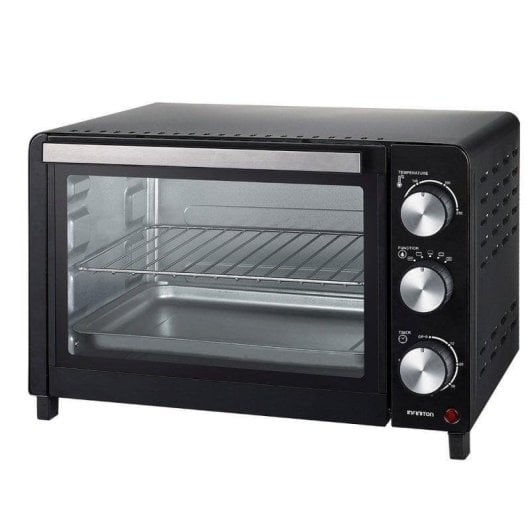 Mini Forno Infiniton HSM-12N18 Limpeza Manual 18L 1200W Temporizador Preto