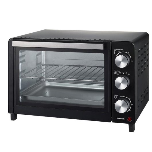 Mini Forno Infiniton HSM-12N18 Limpeza Manual 18L 1200W Temporizador Preto