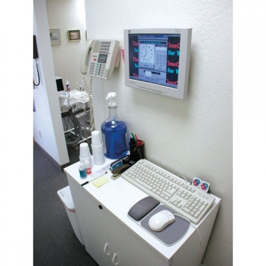 Ergotron FX 30 Soporte de Pared para Monitor hasta 27" VESA 100x100 Máx 13.6Kg