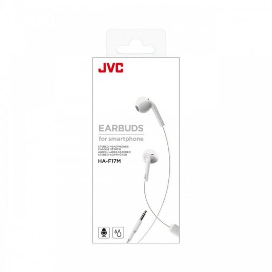 JVC HA-F17M Auriculares con Micrófono Blancos