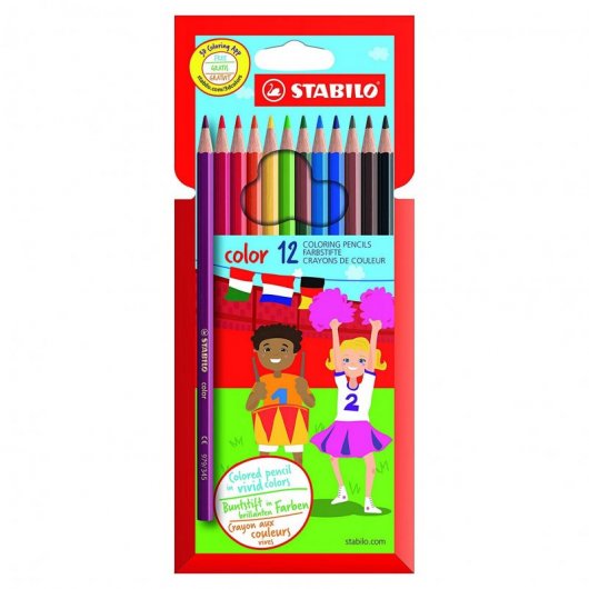 STABILO Caja 12 Lápices de Colores