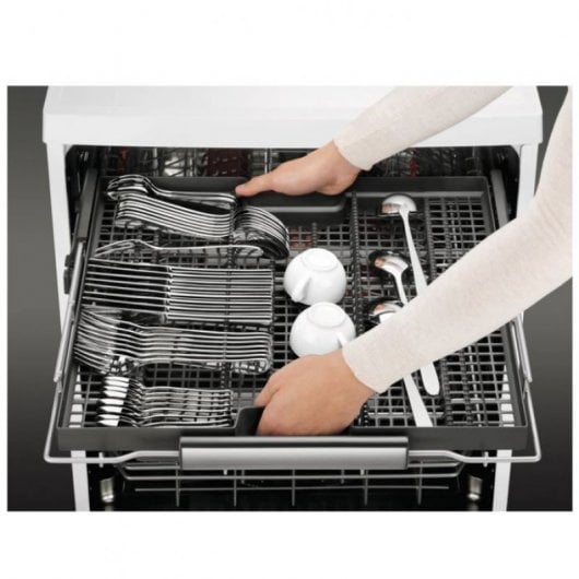AEG FFB63700PW Lavavajillas Capacidad 15 Cubiertos D Blanco