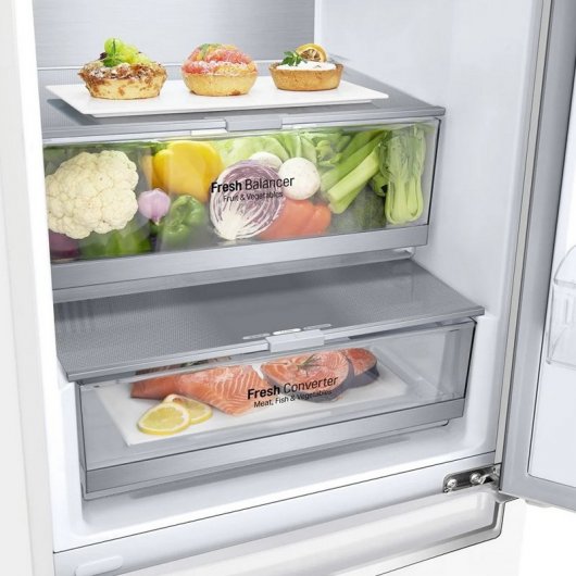 LG GBB72SWUGN Frigorífico Combi D Blanco