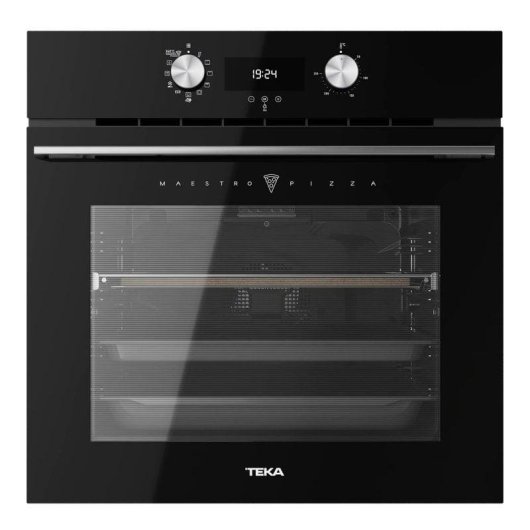 Forno Multifunções Teka HLB 8510 P Pirolítico 70L Médio Função Pizza Preto