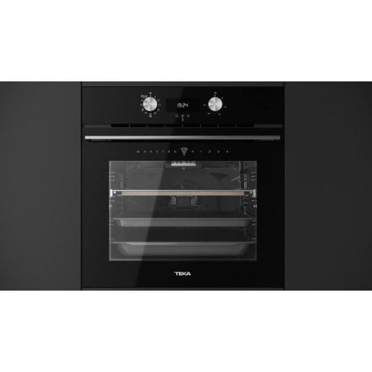 Forno Multifunções Teka HLB 8510 P Pirolítico 70L Médio Função Pizza Preto