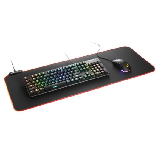 Tapis de souris de jeu Sharkoon 1337 RGB V2 800